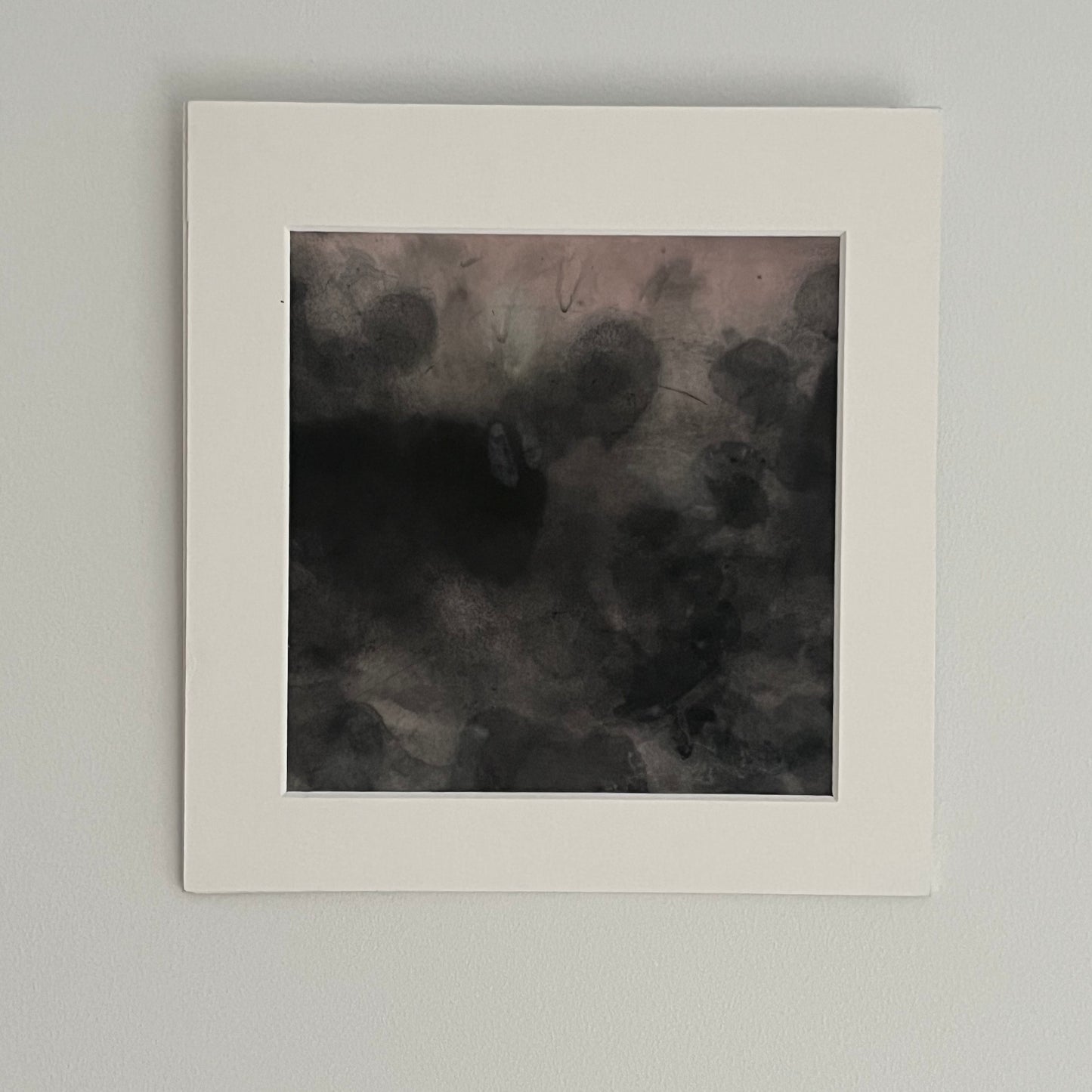 Minimalist Sumi ink painting on Washi paper 30x40cm by Carina Kinnman — Gyration