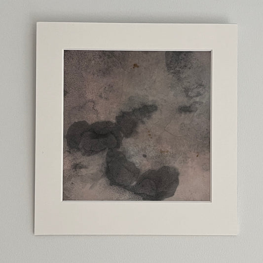 Minimalist Sumi ink painting on Washi paper 30x40cm by Carina Kinnman — Toroid